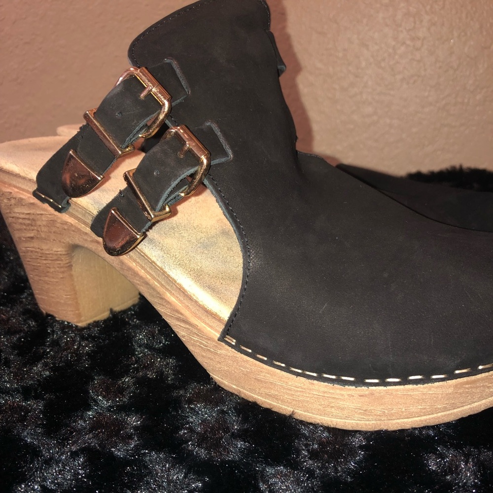 Calou Stockholm slip on clogs